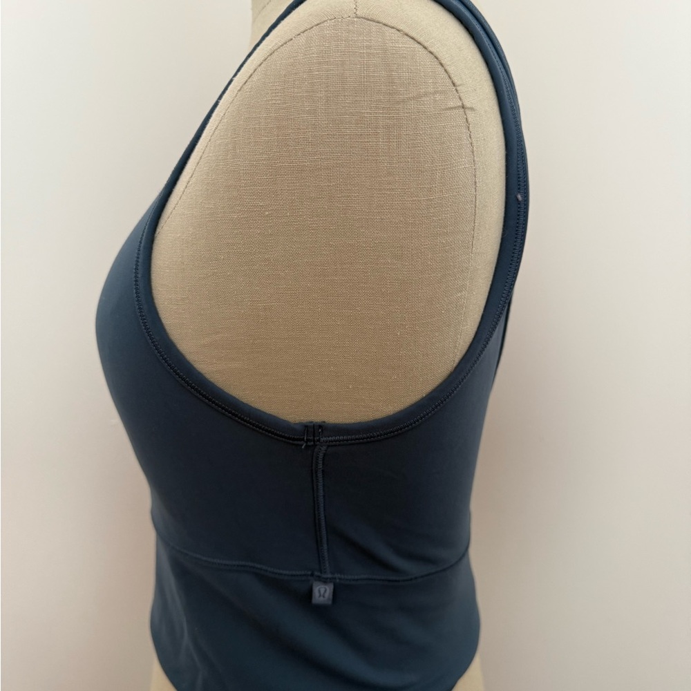 Lululemon Blue Ribbed Tank - Picture 3 of 3